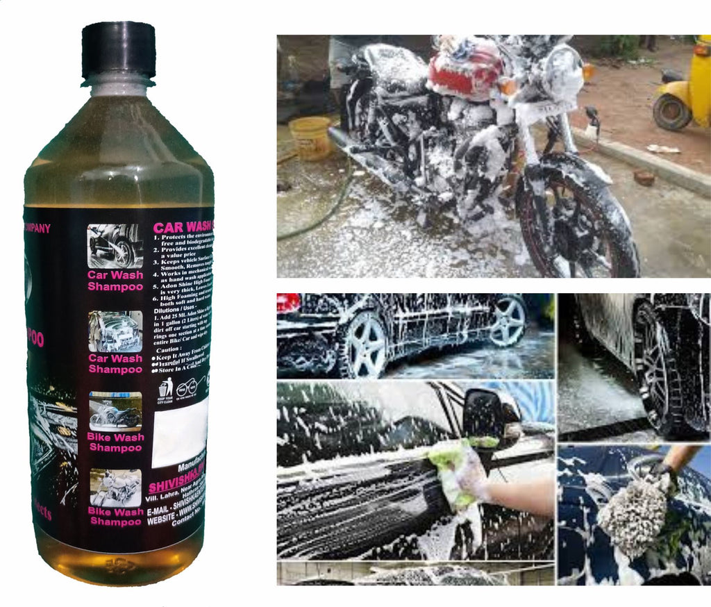 ADON SHINE CAR WASH SHAMPOO Car Washing Liquid (1000 ml, pack of 1)