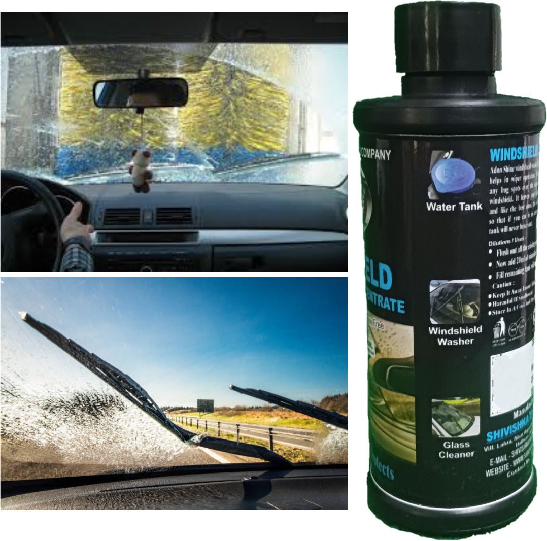 Adon shine-364Liquid Car Polish for Bumper, Chrome Accent, Dashboard, Exterior, Headlight, Leather, Metal Parts, Windscreen (1250 ml, Pack of 5)