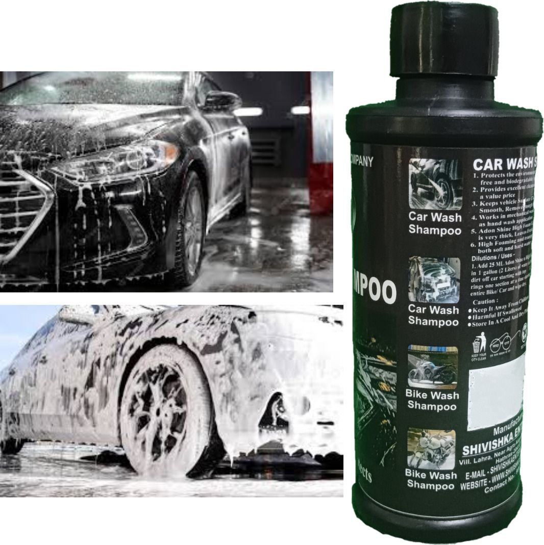 Adon shine-364Liquid Car Polish for Bumper, Chrome Accent, Dashboard, Exterior, Headlight, Leather, Metal Parts, Windscreen (1250 ml, Pack of 5)