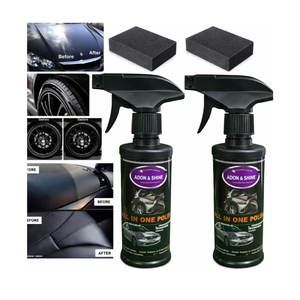 ADON SHINE ALL IN ONE POLISH (pack of 2, 500ml)