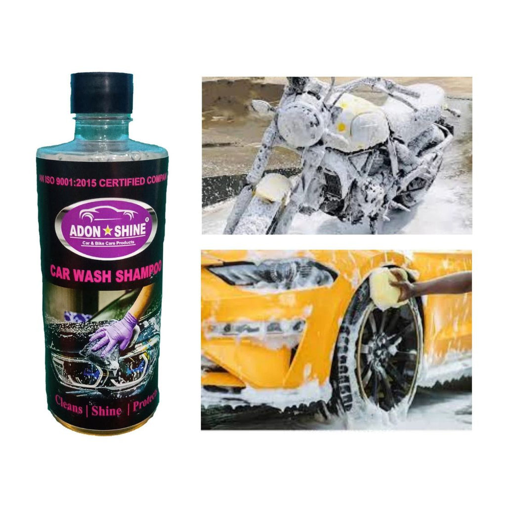 Adon Shine CAR WASH SHAMPOO Car Washing Liquid (500 ml,pack of 1)